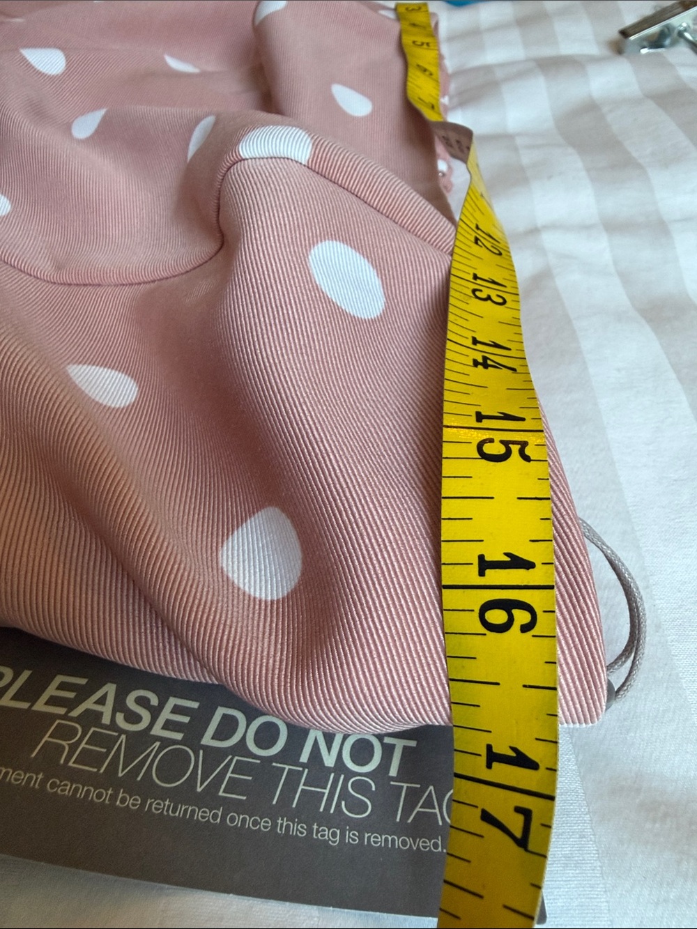 NEW YORK & COMPANY Eva Mendes Del Mar Dress in Honey Puff Sz 8 NWT - Picture 15 of 15